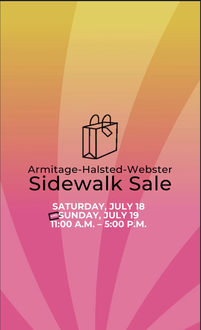 Lincoln Park Sidewalk Sale