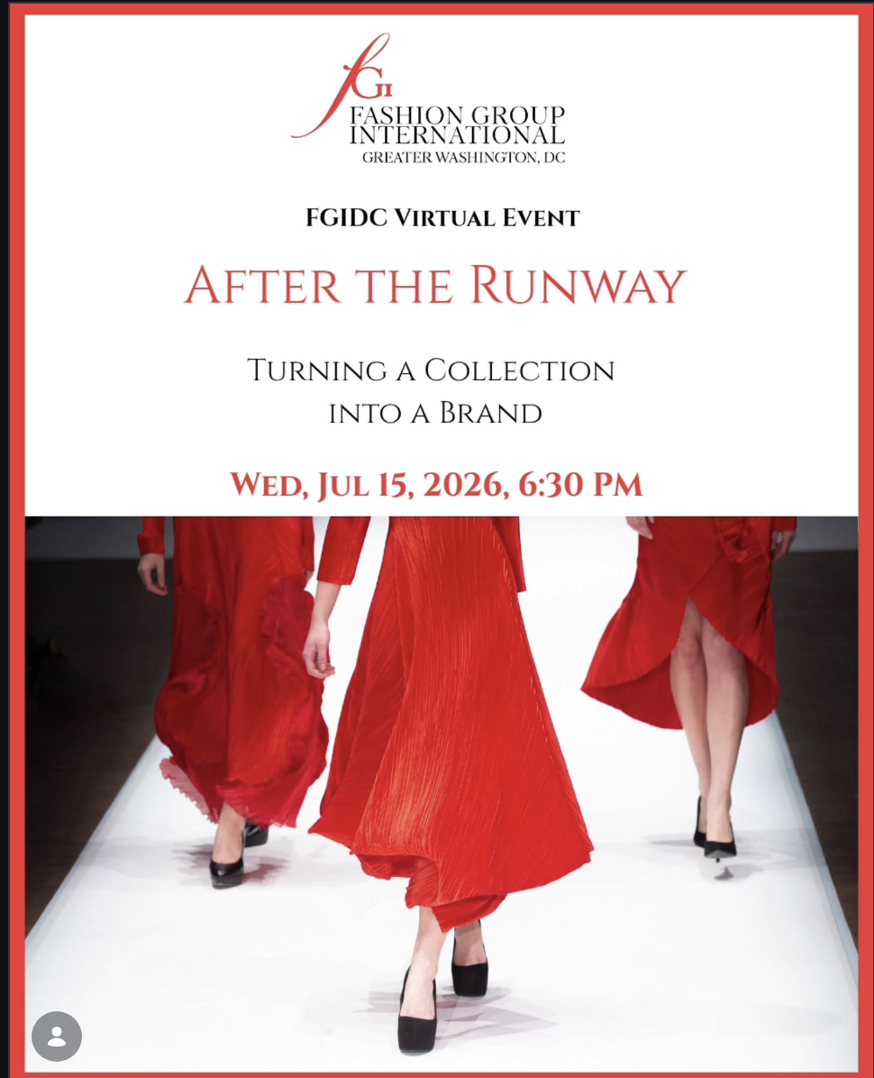 FGIDC Virtual Event: After the Runway, Turning a Collection into a Brand