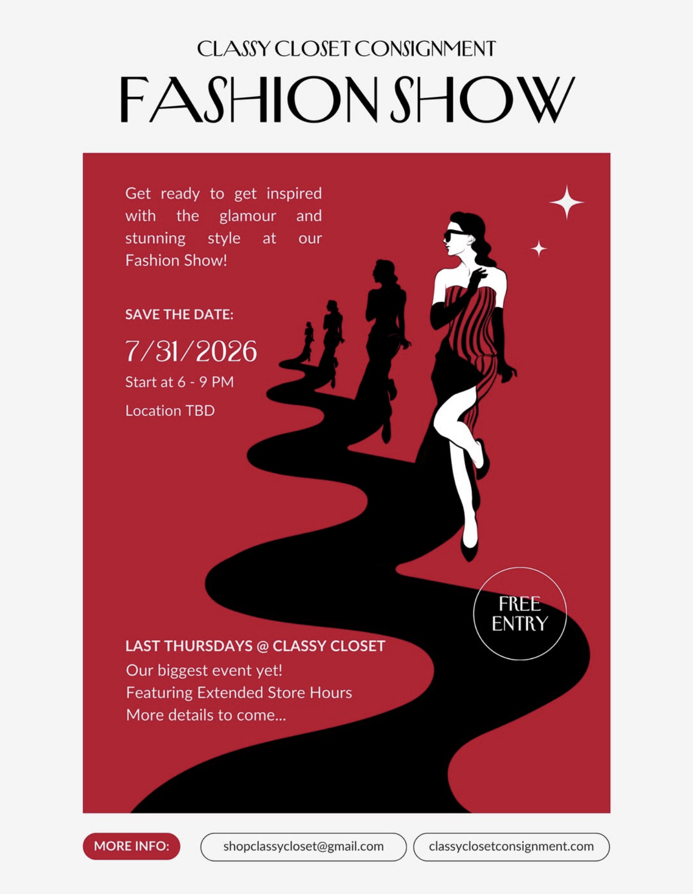 Classy Closet Consignment Fashion Show