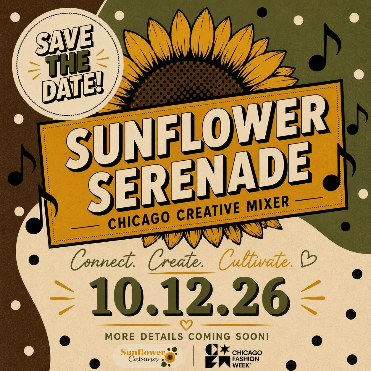 Sunflower Serenade: Fashion & Creative Mixer