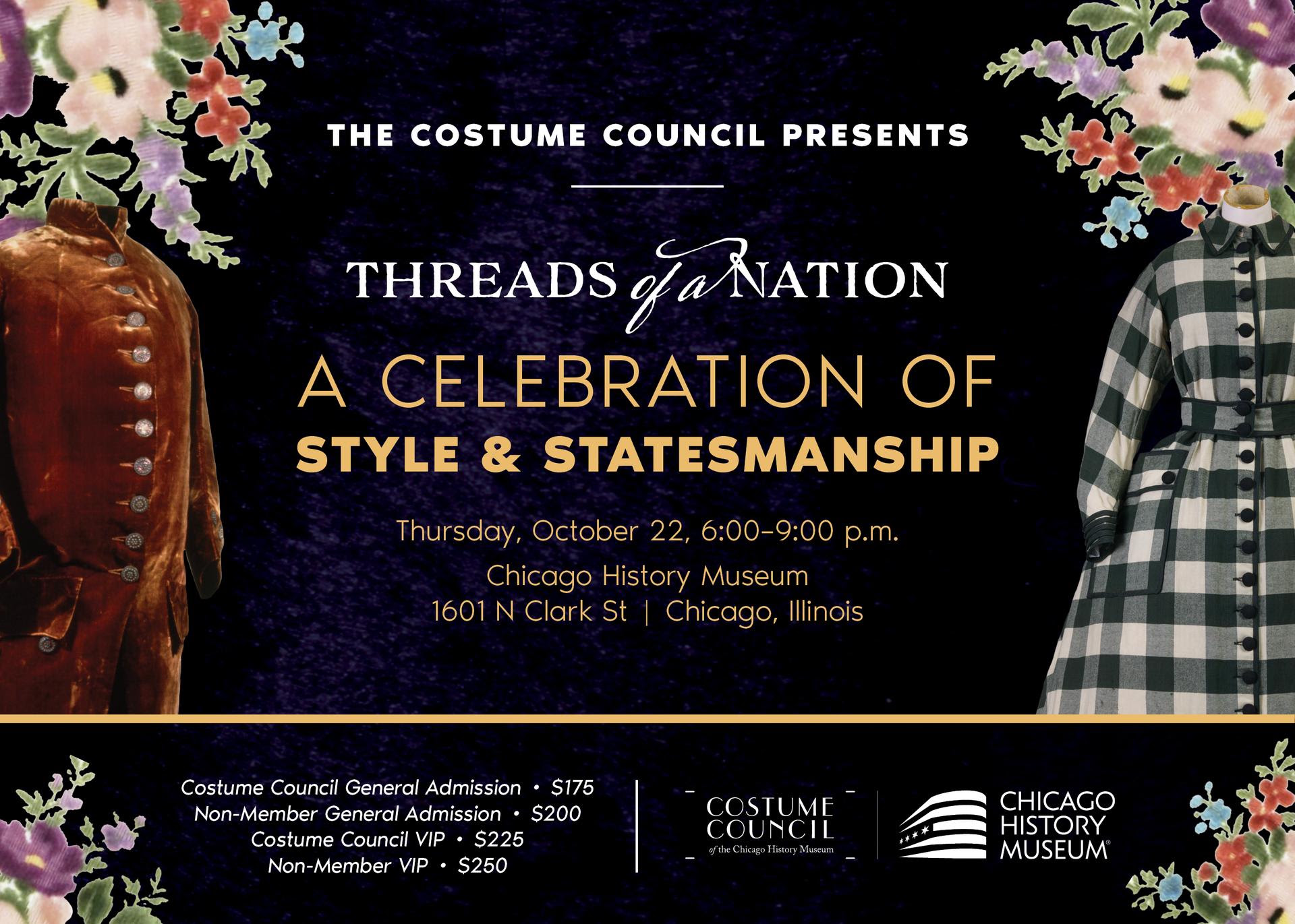 Costume Council's A Celebration of Style & Statesmanship
