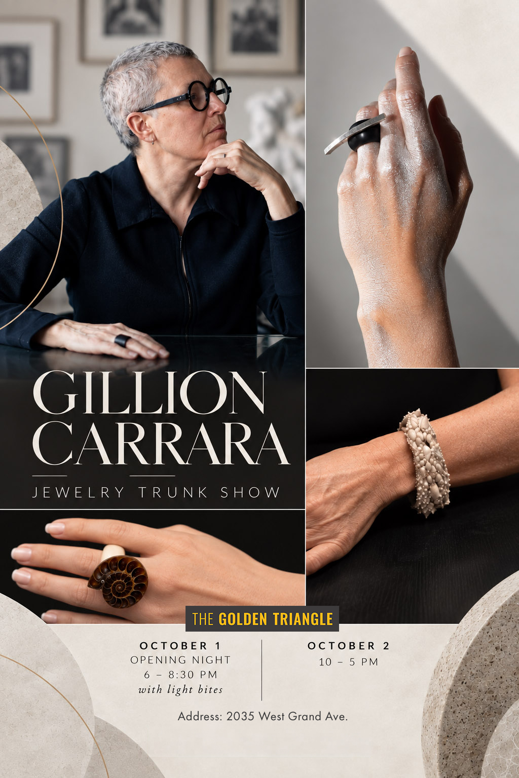 Gillion Carrara Jewelry Trunk Show