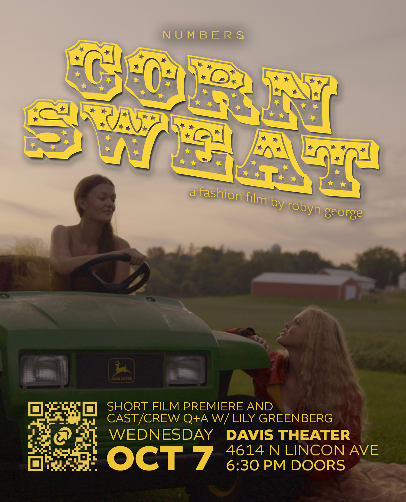 Corn Sweat: A Fashion Film Screening and Q+A