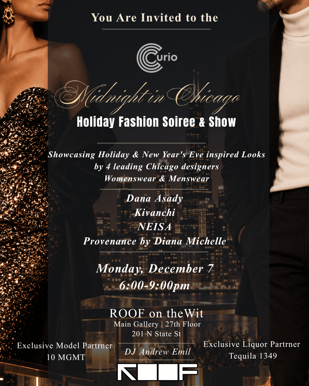 The Curio’s Midnight In Chicago: Holiday Soiree &amp; Show