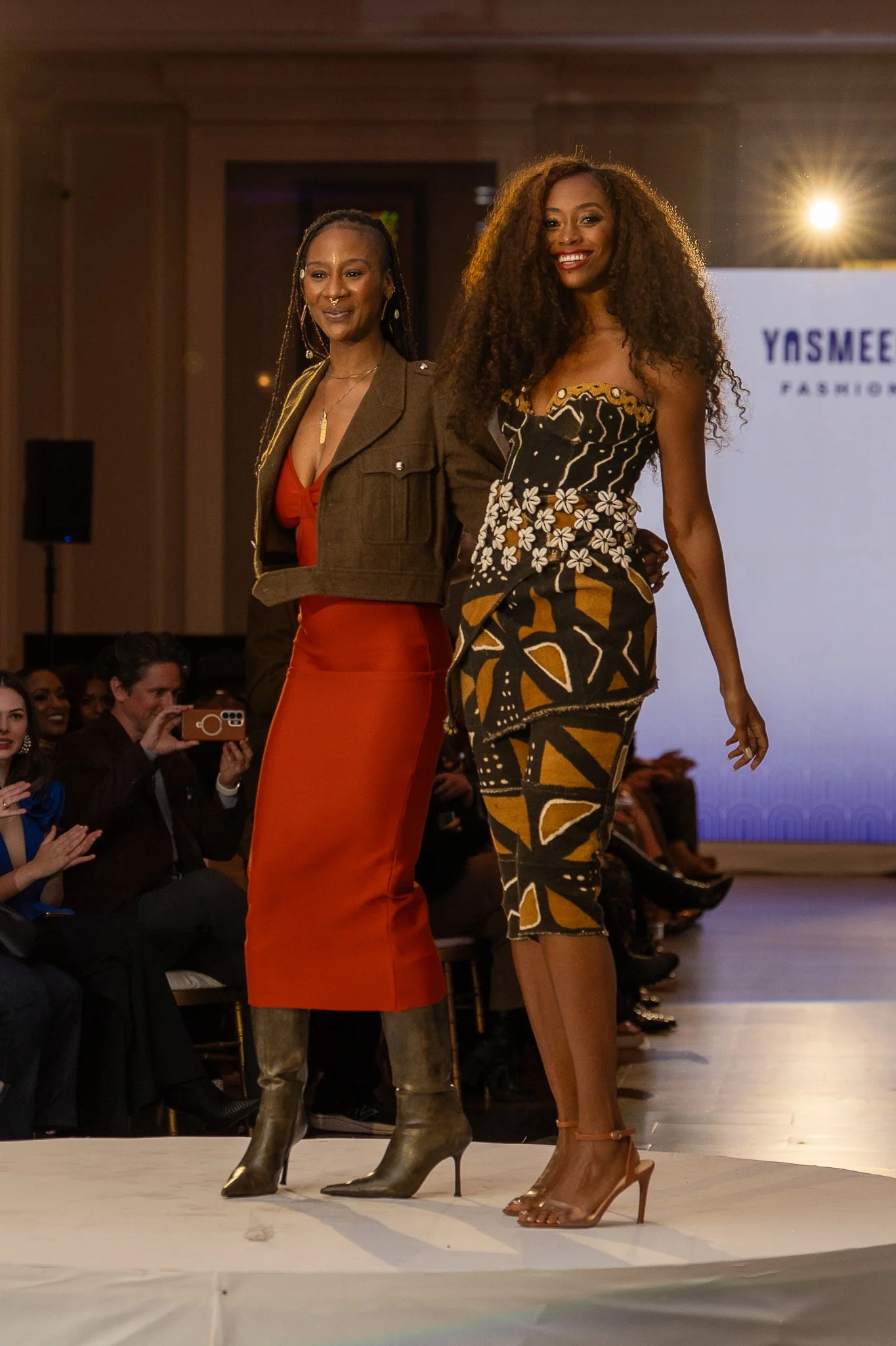 designerYasmeenWilson with model Sharaun Brown (left to right).jpg