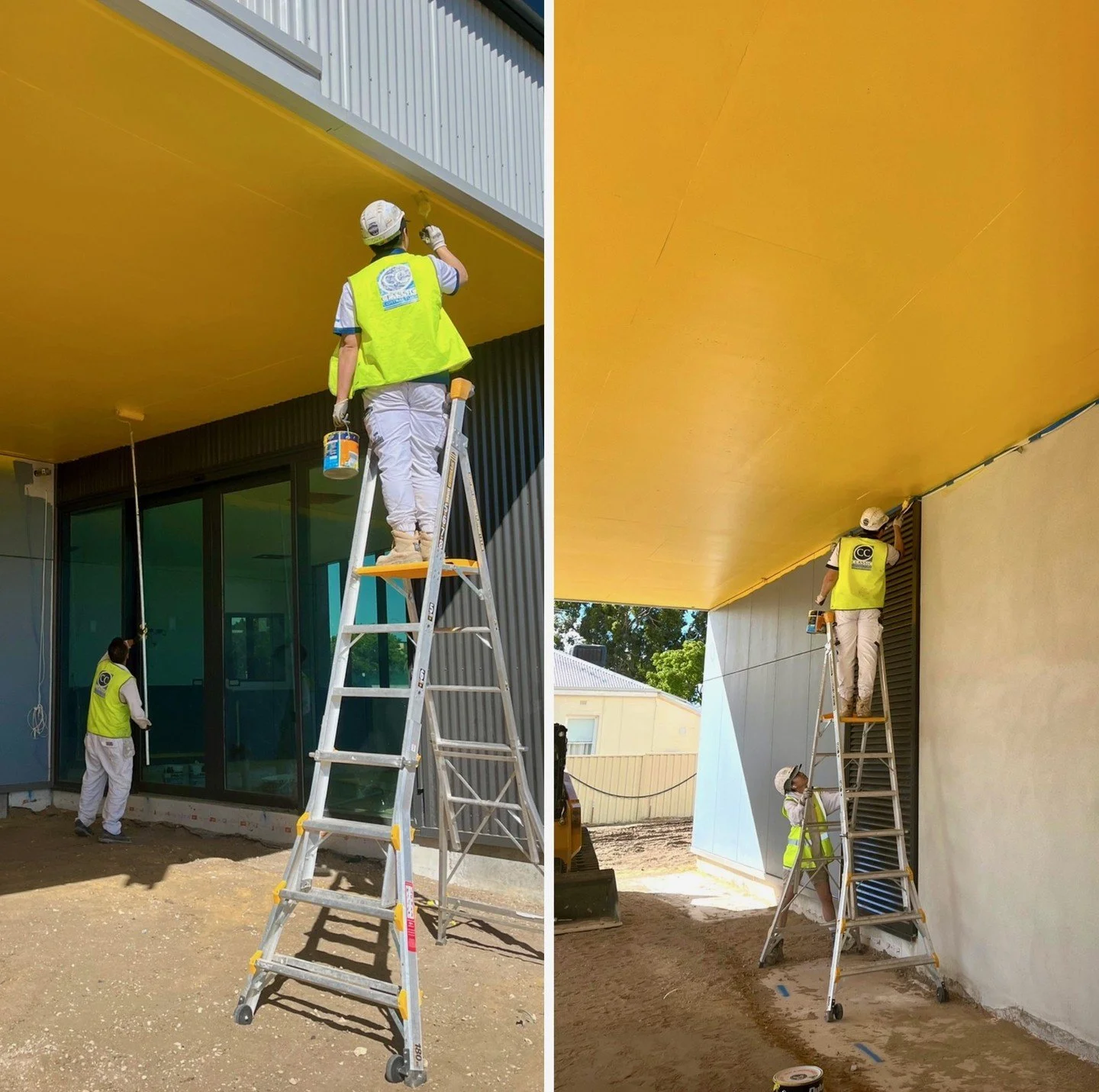 The new National Storage building in Rivervale is really coming to life in the brand&rsquo;s iconic yellow! ✨⁠
⁠
Our team is on site bringing every surface to a clean, professional finish. It&rsquo;s amazing how the right paint colours can completely