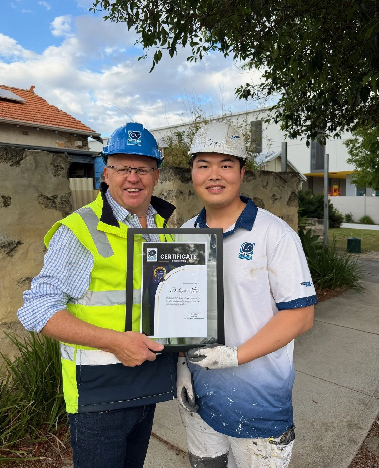 🎉 Better late than never! Our team had the pleasure of presenting Dony with his well-deserved award, which he missed at our end-of-year wind-up&hellip; because he was busy at a slightly more important event...getting married!💍⁠
⁠
His peers recognis