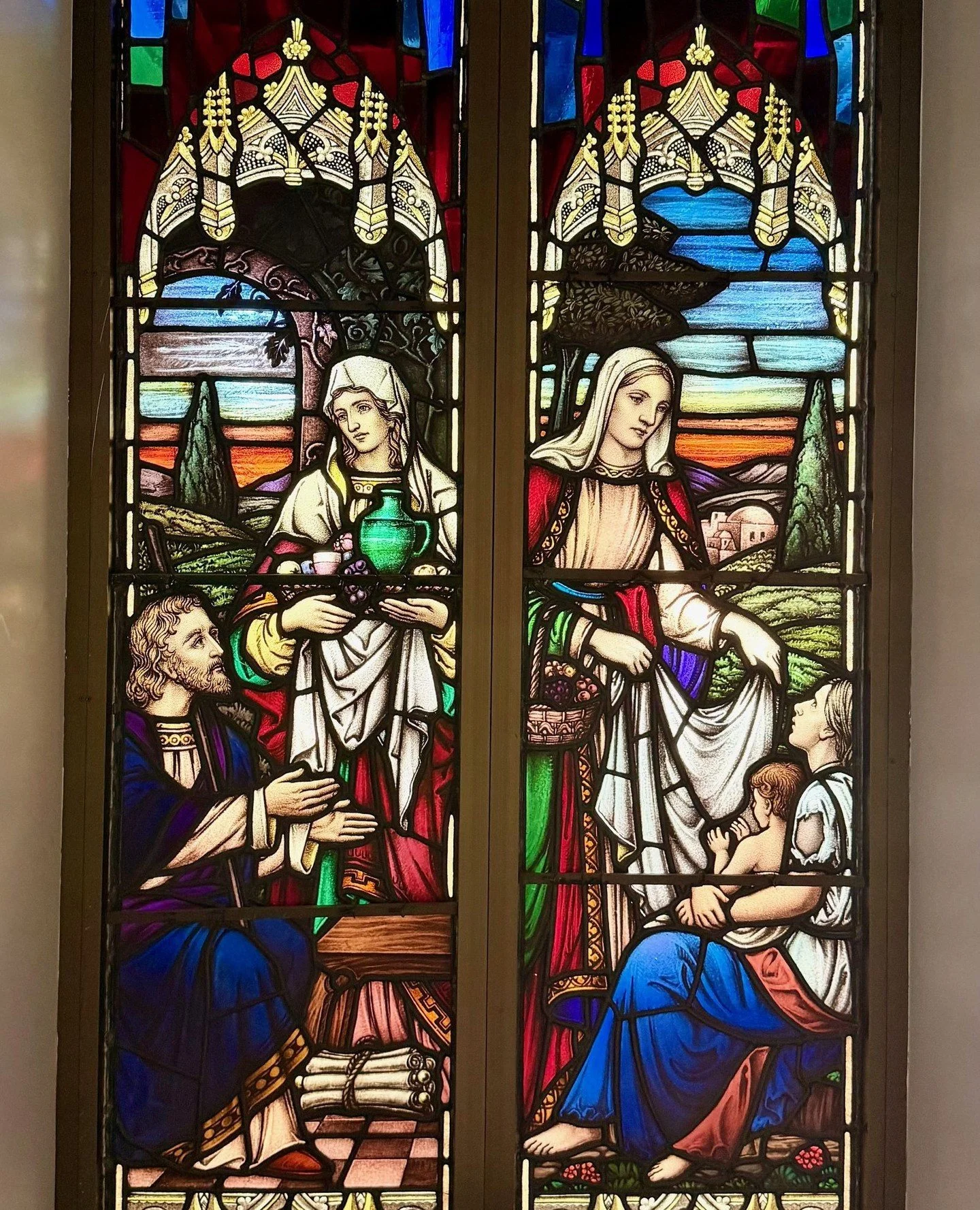 The majestic, intricate leadlight windows at St Mary&rsquo;s in West Perth will absolutely remain a standout original feature as part of the refurbishment. Timeless craftsmanship worth preserving.⁠
⁠
#ClassicContractors #ClassicConstruction #ClassicB