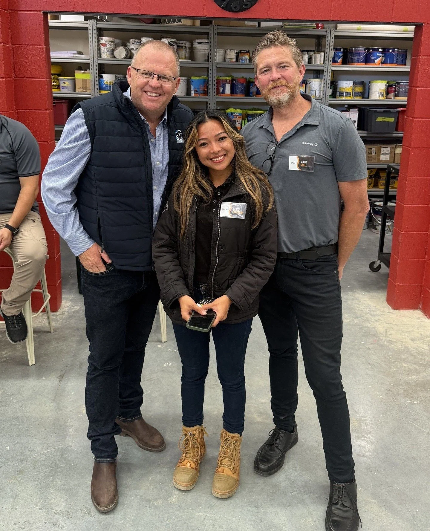 Last week the Master Painters &amp; Decorators Australia (MP&amp;DA) hosted their Apprentice of the Year competition, and Mark popped in as a board member to check out the next generation of talent.⁠
⁠
Master Painters &amp; Decorators Australia are a