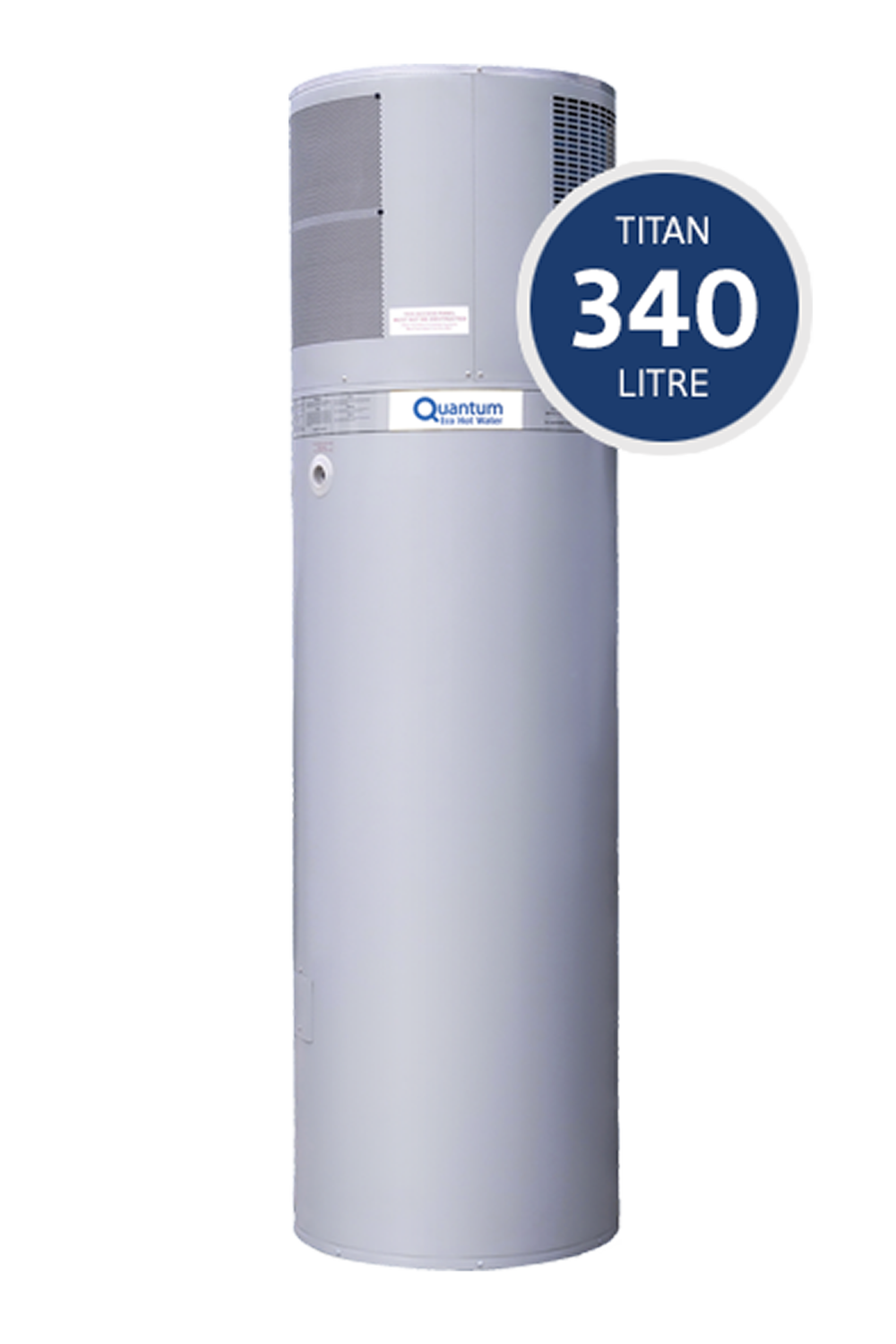 Titan 340 litre solar heat pump — Kin Technology
