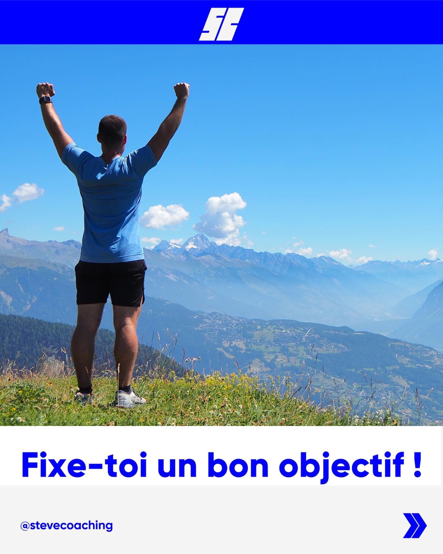 Comment te fixer un bon objectif ?

En respectant l&rsquo;acronyme SMARTEF :
- Sp&eacute;cifique
- Mesurable
- Atteignable
- R&eacute;aliste
- Temporel
- &Eacute;cologique
- Fun

Une br&egrave;ve description de chaque point dans le post ci-dessus !

