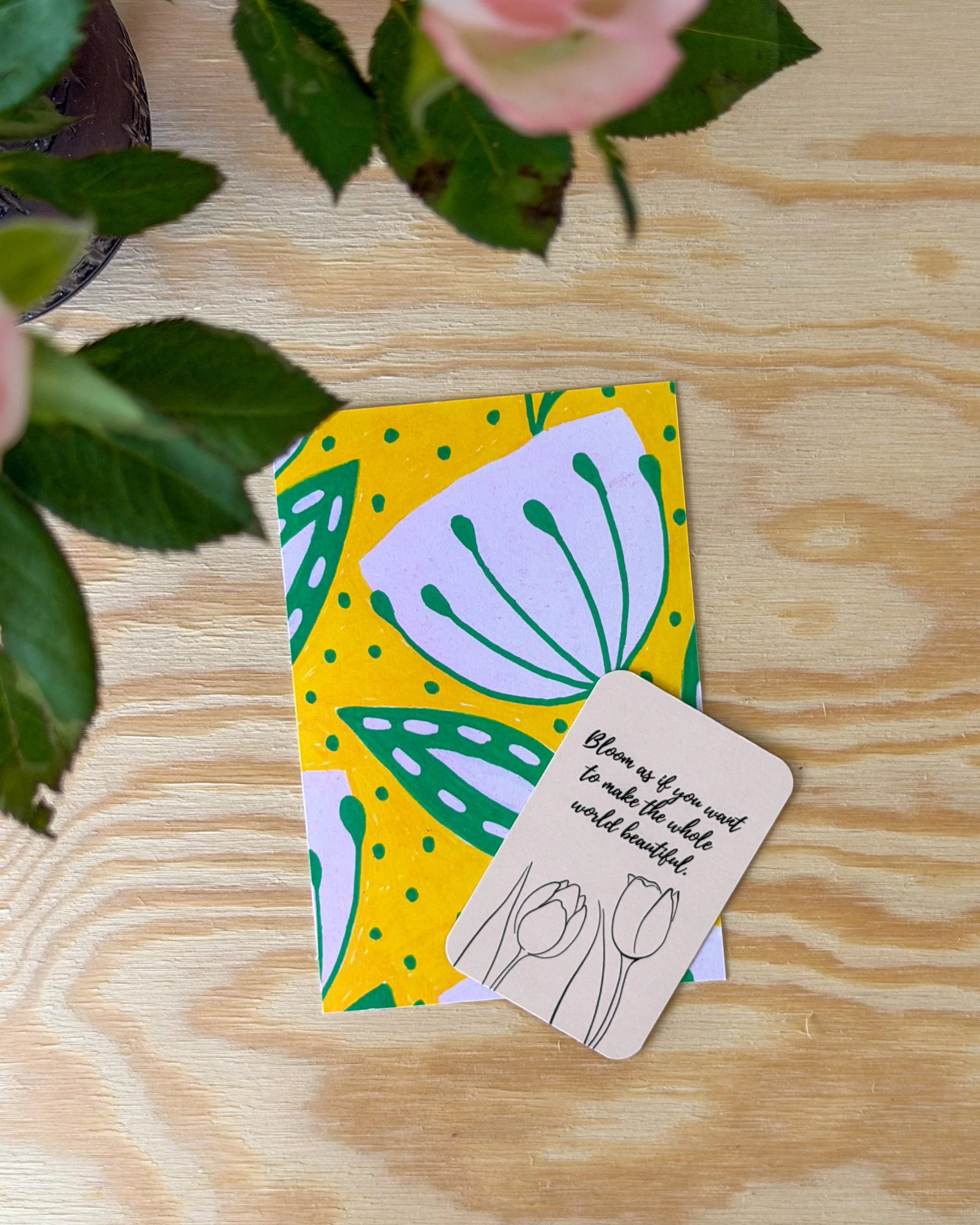 Bloom Letter — Postcard Edition