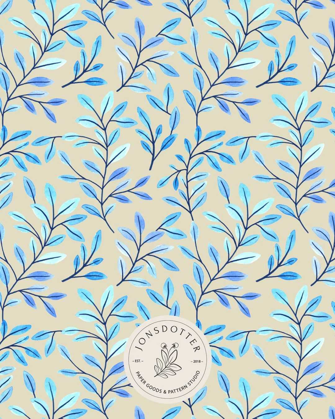 Electric Meadow – Blue Branches