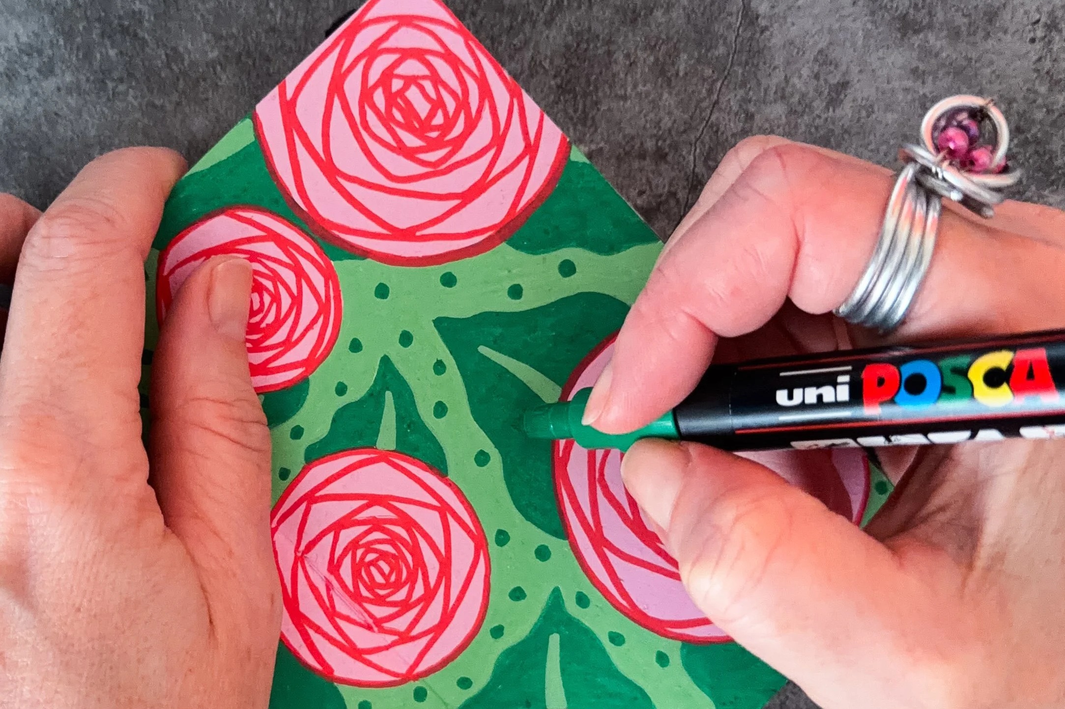 The Pens I Use in My Pattern Sketchbook 