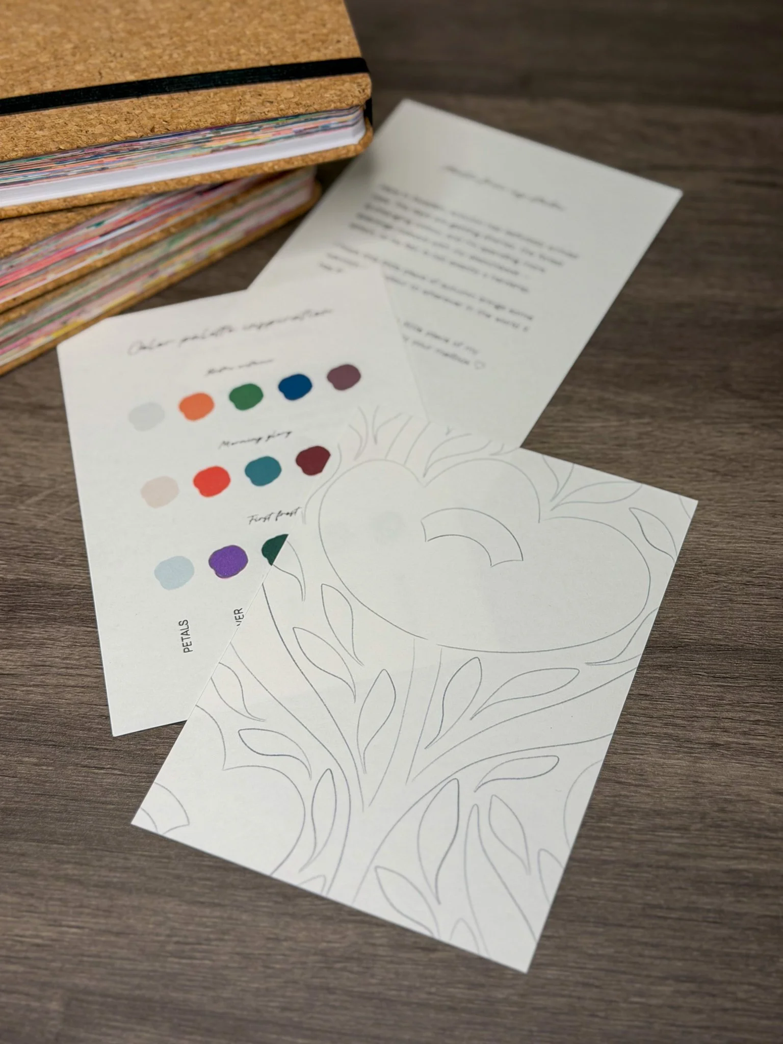 Bloom Letter Coloring Card.JPG