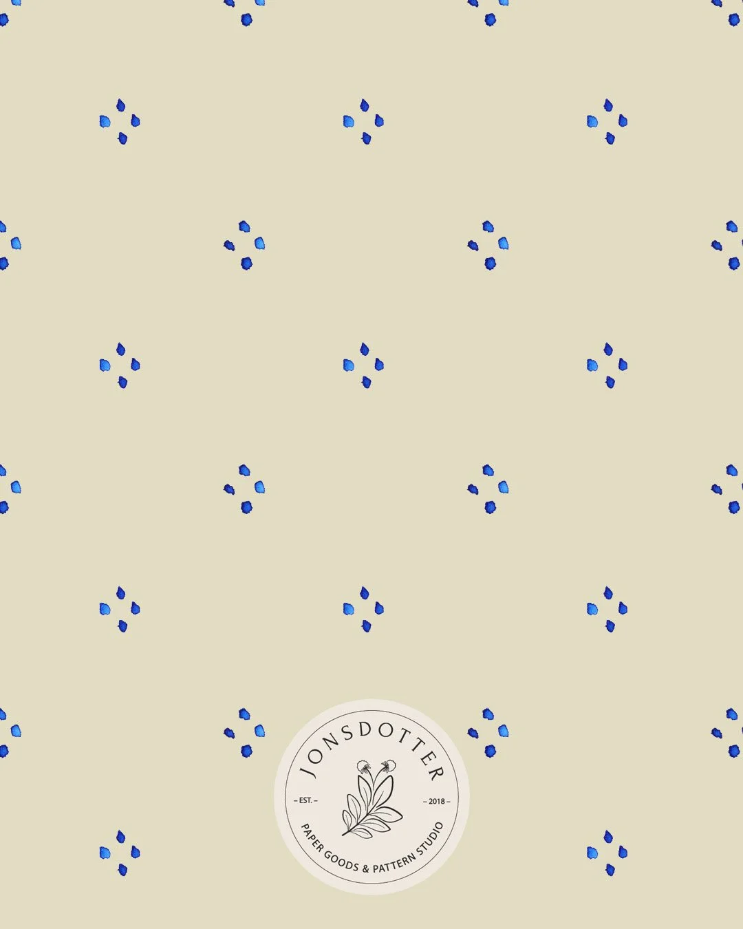 Electric Meadow – Blue Speckles