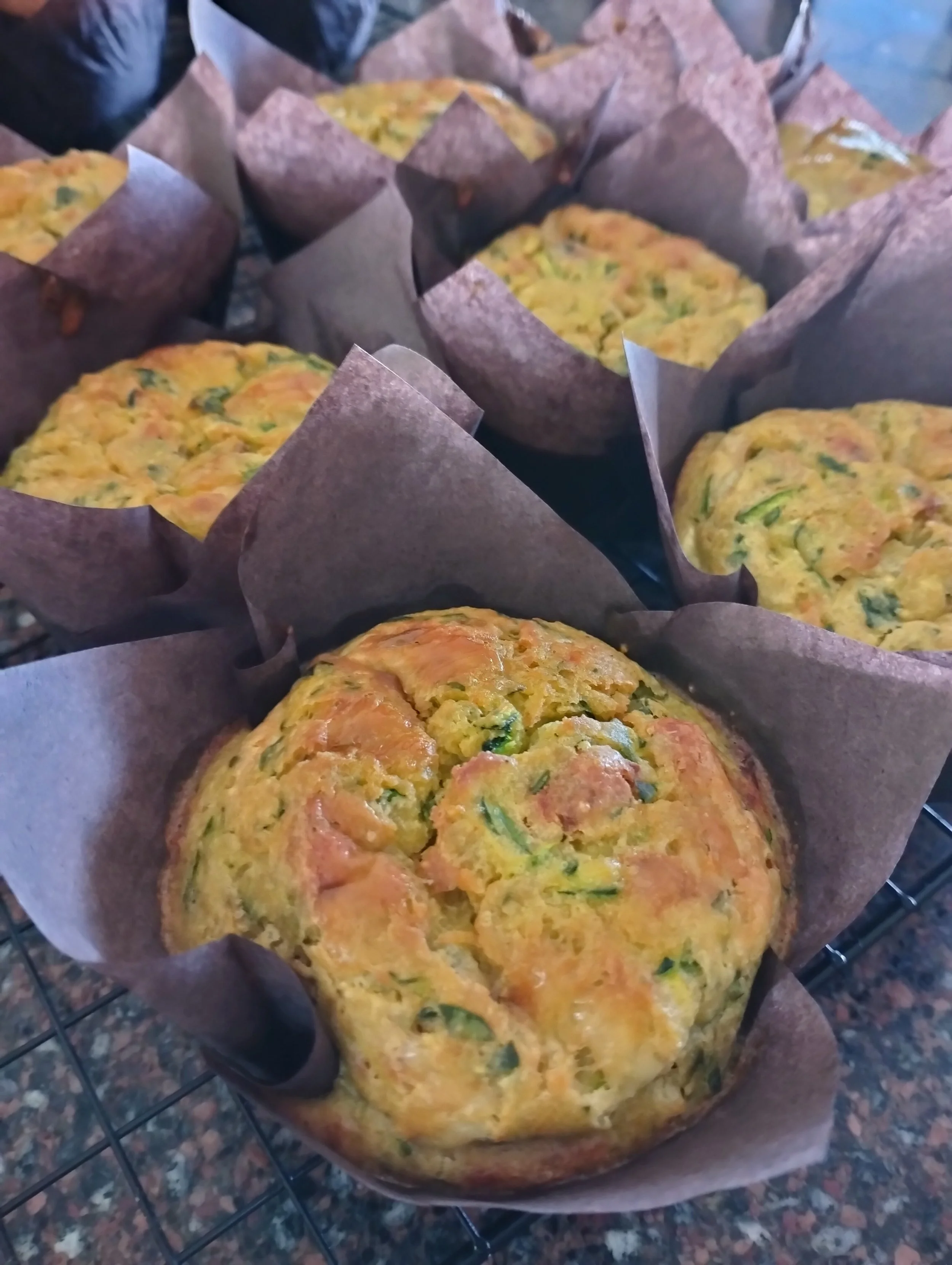 Spinach & Sundried Tomato Muffin