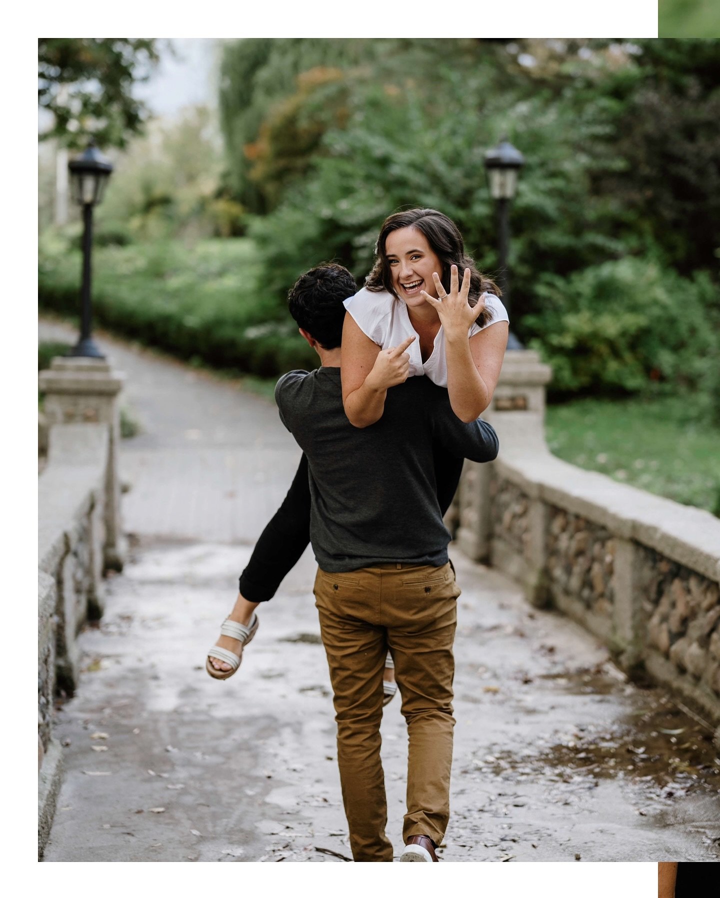 Josh and Meg are engaged! 💍🍾