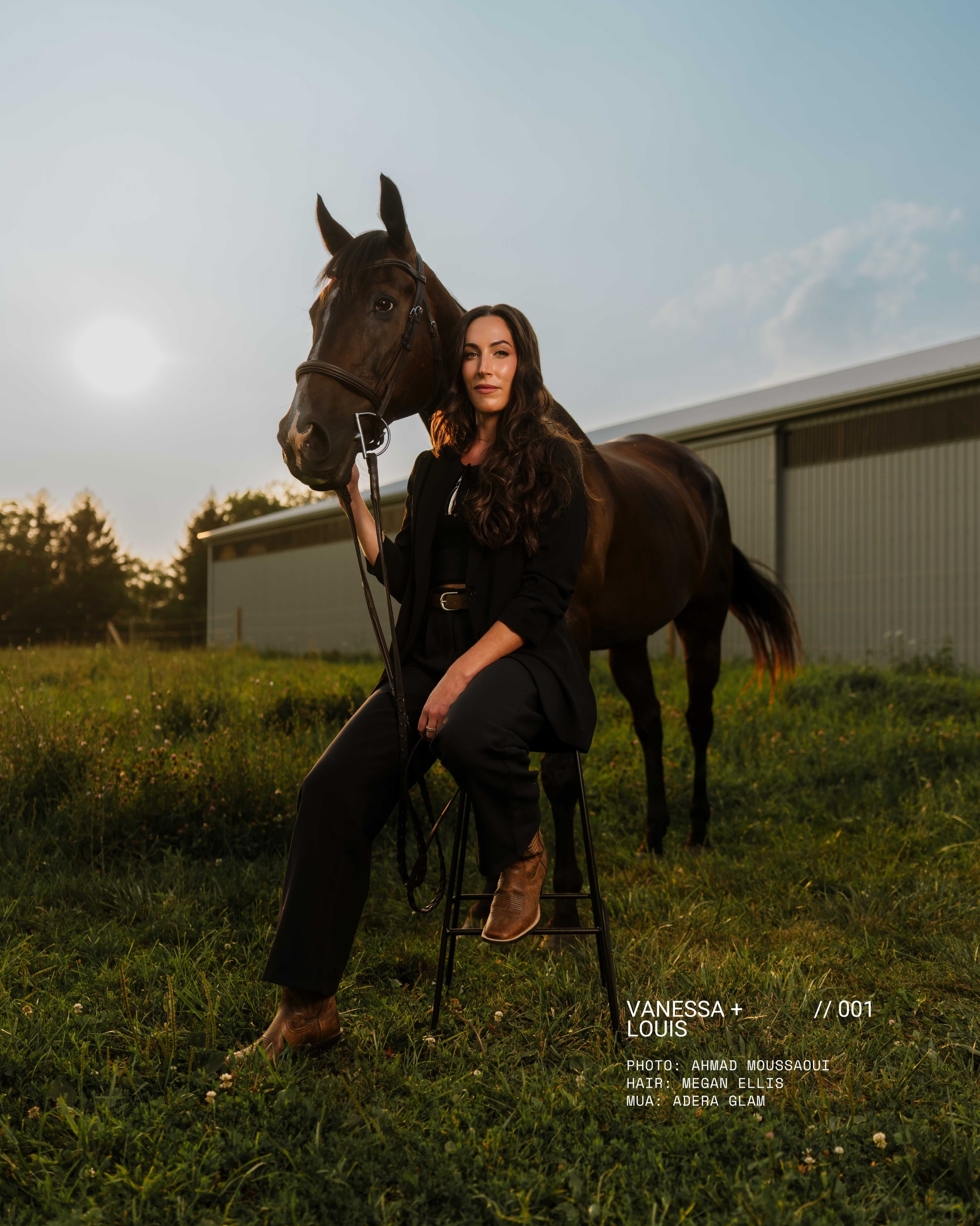 A little branding session with Vanessa &amp; Louis 👩🏻 🐴 #a7rv