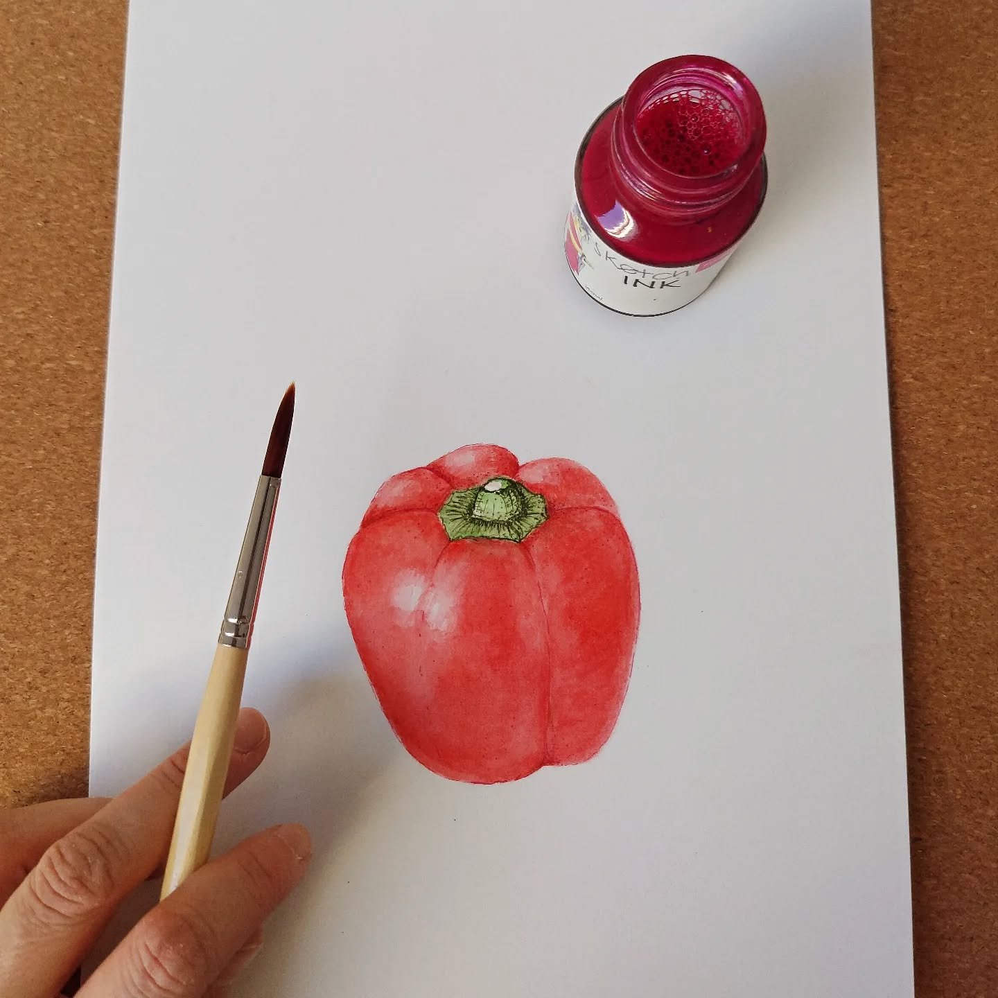 Sorry... 🙈
Life came in the way the last weeks, so I am quite a bit late for the letter P.

P like Pepper! 

What I realised is that my camera doesn't capture red really accurate. 🤔

Any idea how I could fix this issue?! 

#alphabetsuperset
#alphab