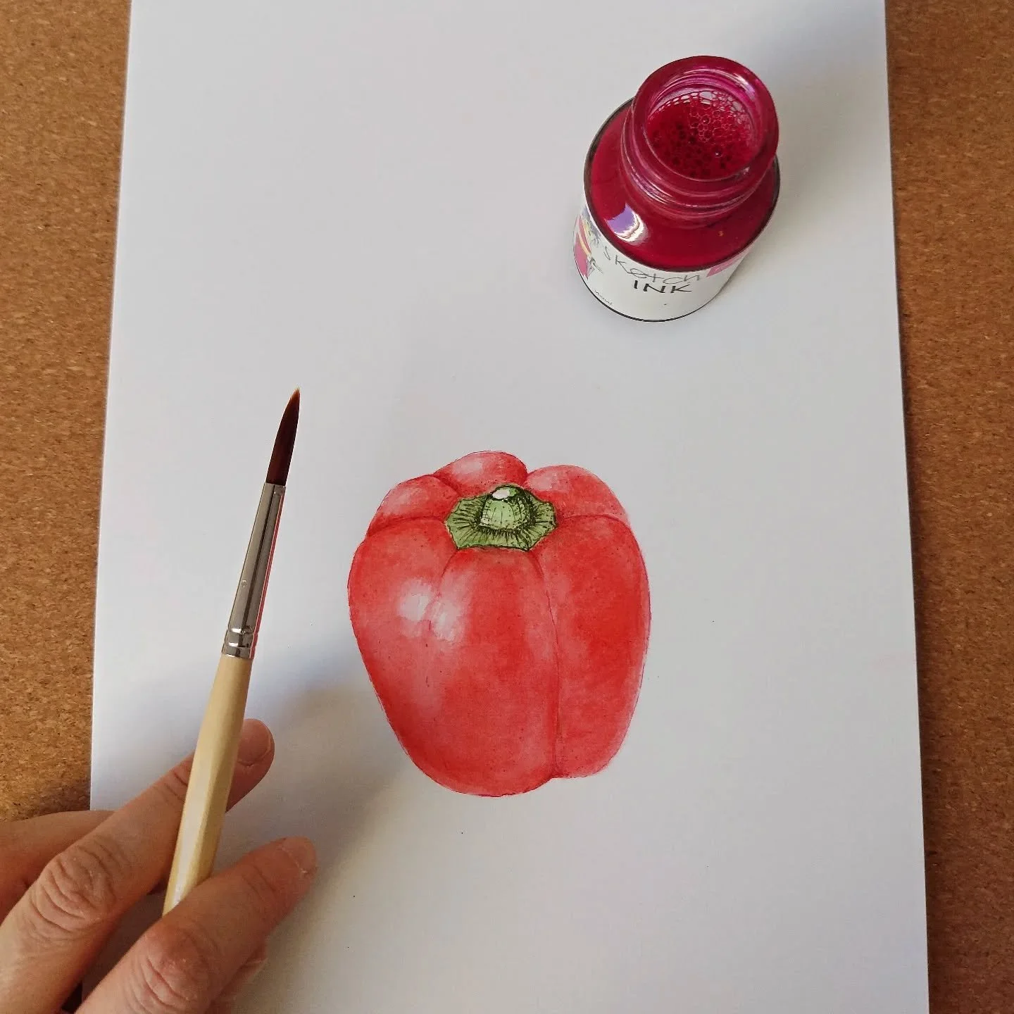 Sorry... 🙈
Life came in the way the last weeks, so I am quite a bit late for the letter P.

P like Pepper! 

What I realised is that my camera doesn't capture red really accurate. 🤔

Any idea how I could fix this issue?! 

#alphabetsuperset
#alphab