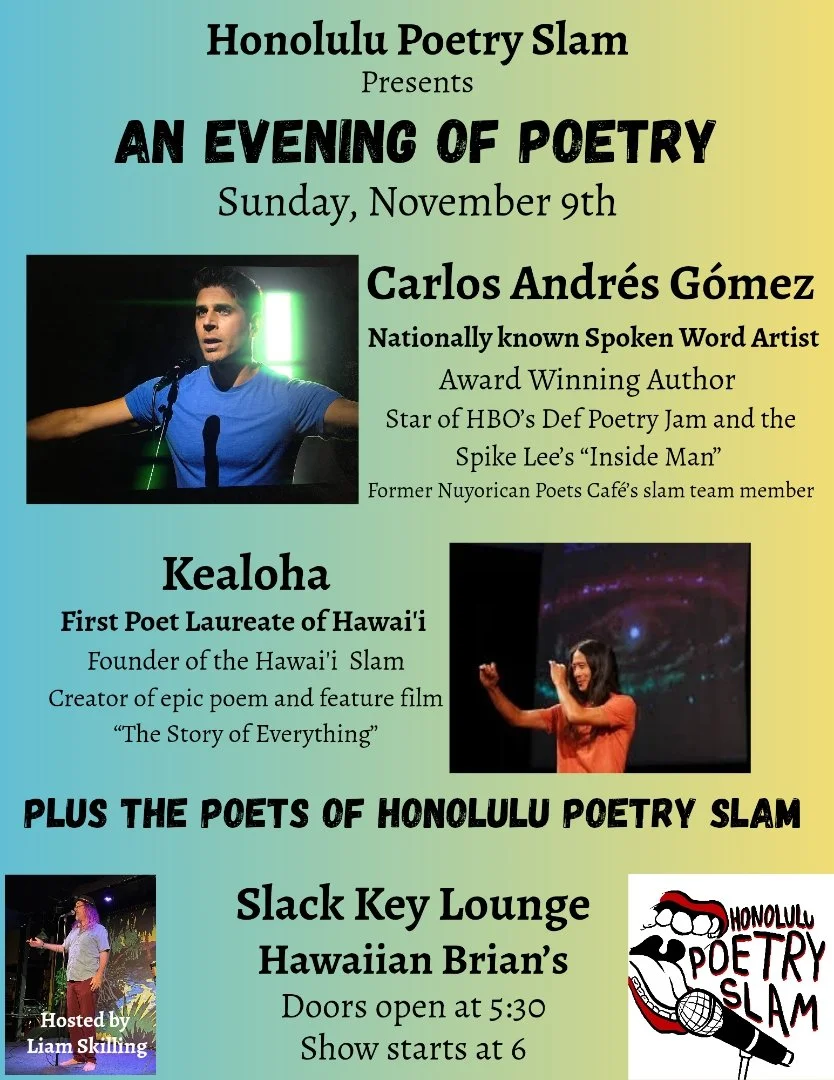 Carlos Andres Gomez: An Evening of Poetry
