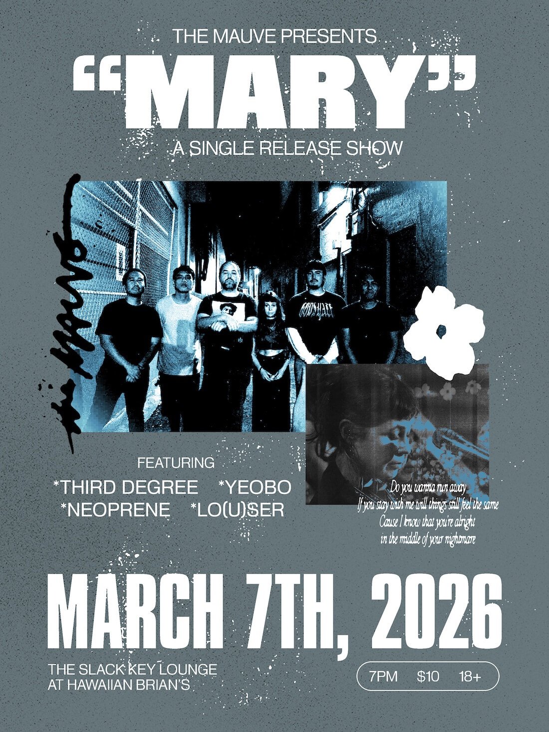 The Mauve Presents "MARY" single release