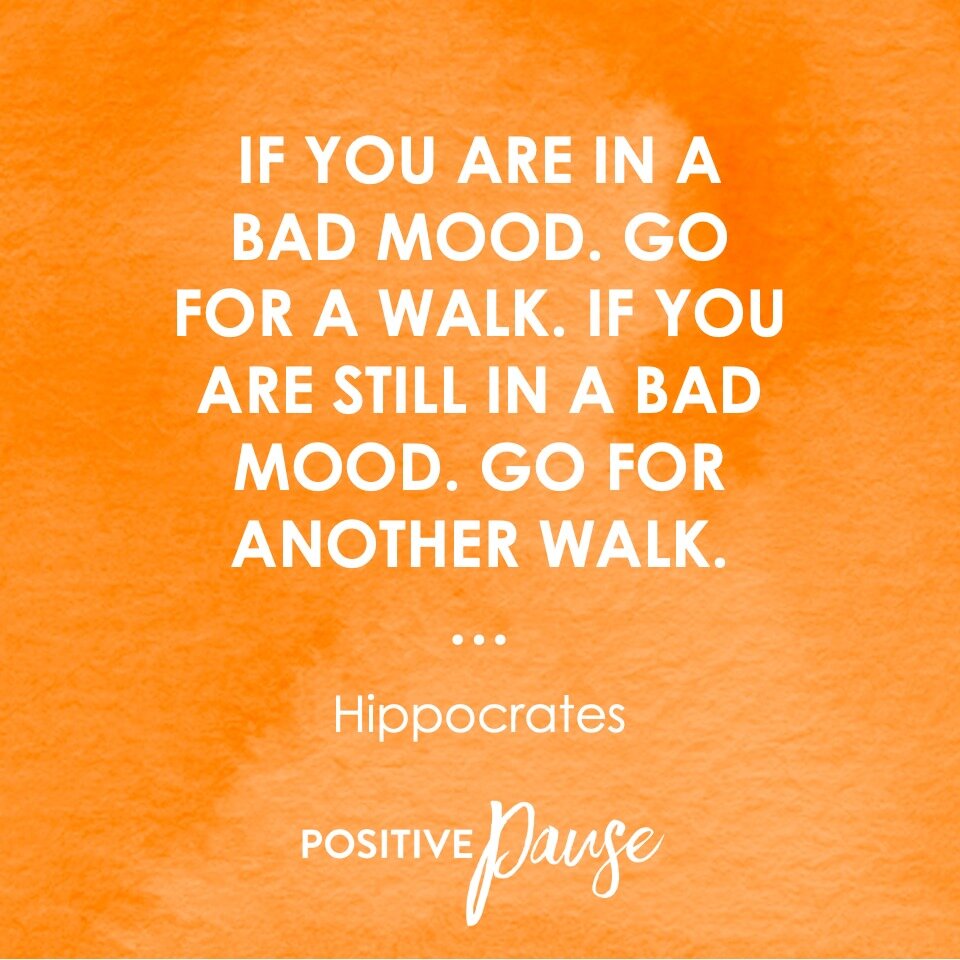 Rather than thinking of walking as exercise and an inconvenient obligation, what if we switched to thinking about it as a powerful tool for leading a healthier happier life? Or as a means of preventing and even treating diseases both physical and men