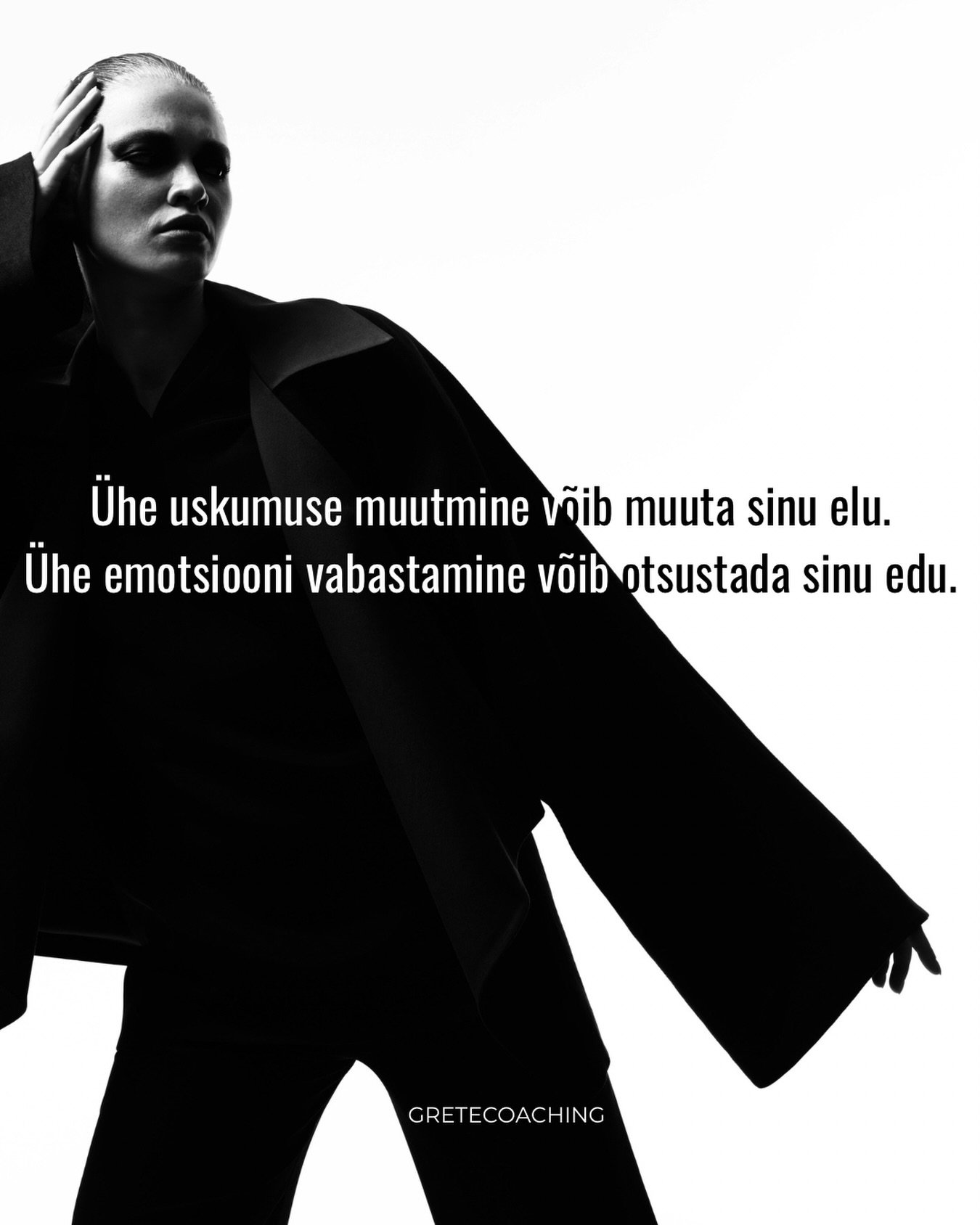 Kui sa arvad, et see on v&auml;he &auml;&auml;rmuslik statement, siis belive me, it&rsquo;s not.

Uskumus, et sa ei meeldi inimestele, et keegi ei vaja su toodet, et inimestel ei ole raha, et sa ei ole veel piisavalt x v&otilde;i y on otseselt seotud
