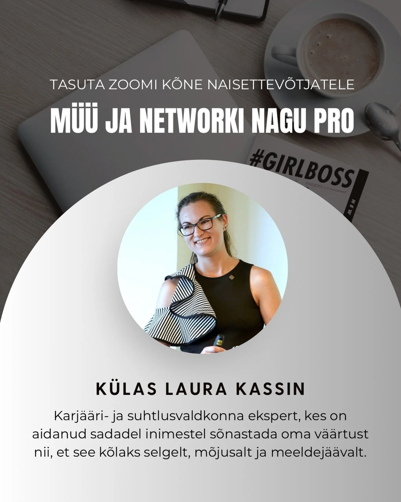 SEE TULEB J&Auml;LLE! 

EmPOWERed kogukonna avatud kohtumine 18.05 kell 11.00.

‼️Sel korral on meil k&uuml;las Laura Kassin, @laurakkk kes on juba pro level selles kuidas ennast h&auml;sti tutvustada, kontakte leida, networkida, inimesi v&auml;rvata