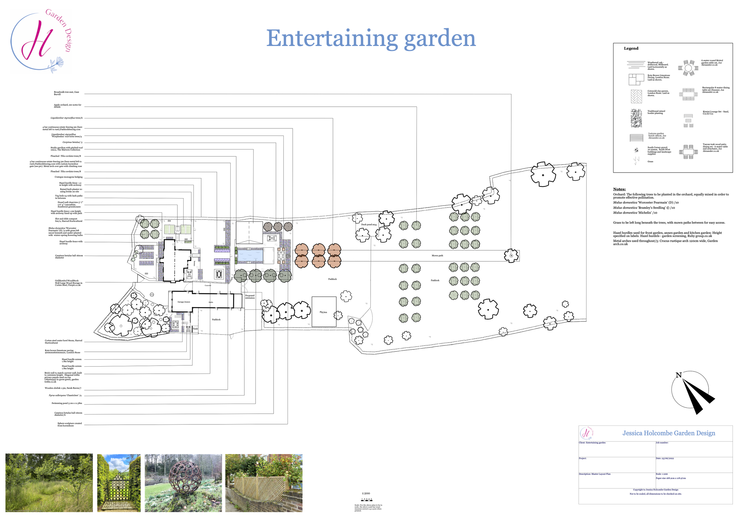 Entertaining Garden Design Jessica Holcombe Garden Designer 