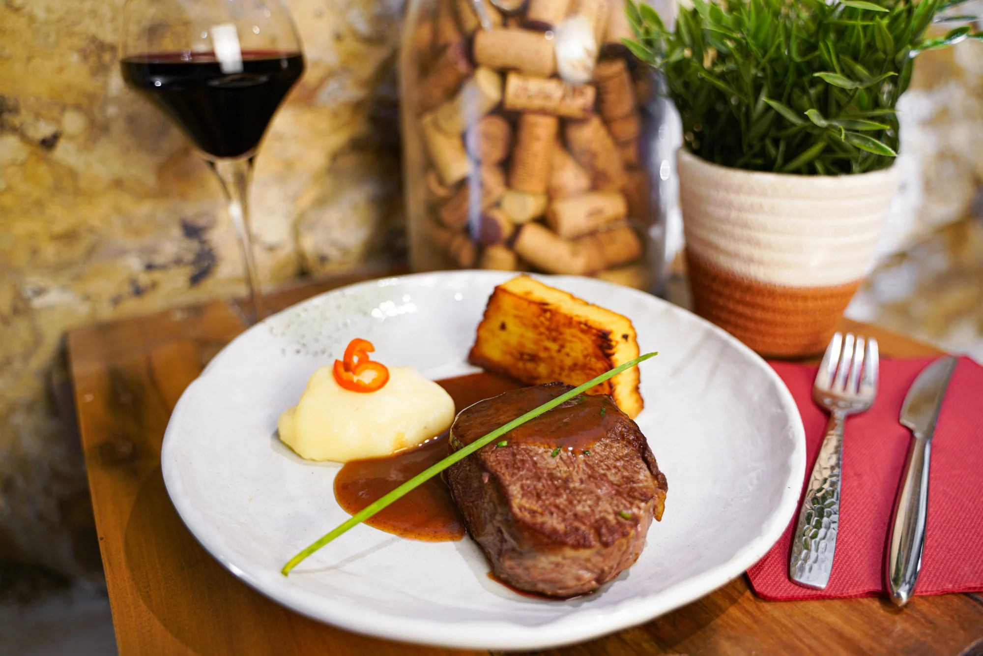 Préparation filet de bœuf