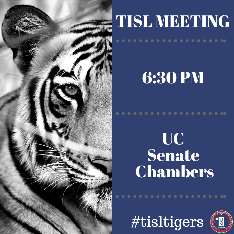 Instagram Post for for University of Memphis' Tennessee Intercollegiate State Legislature