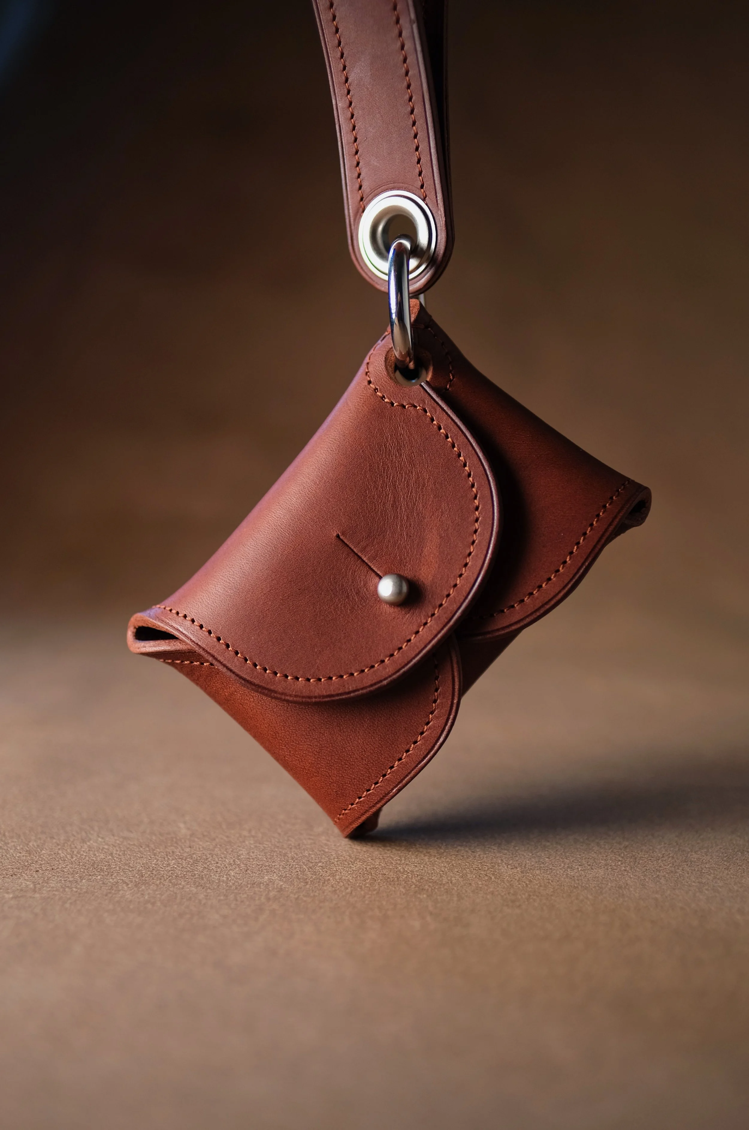 Leather Wristlet Wallet - Available with custom logo embossing and personalization.