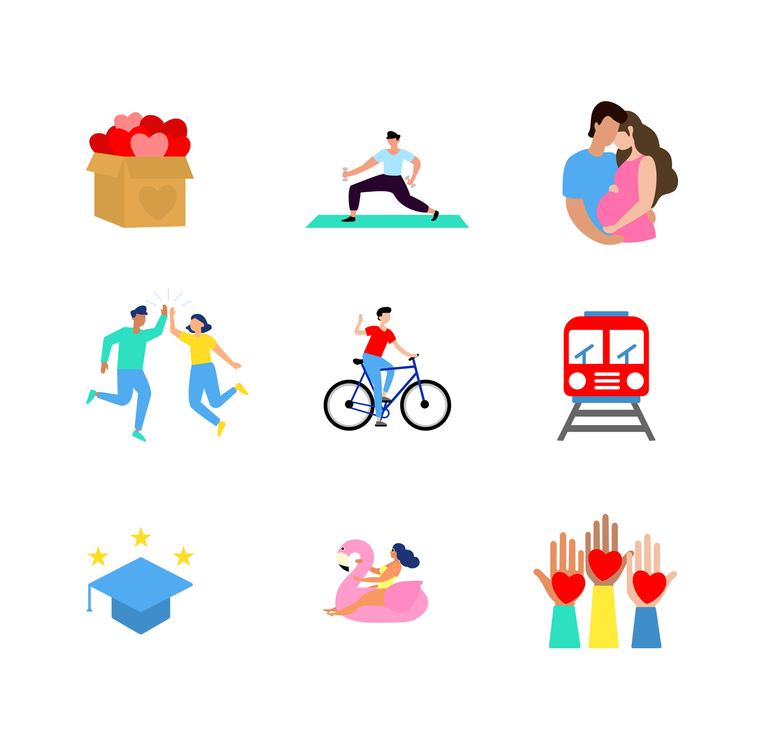 Ask Media Group: Career page icons