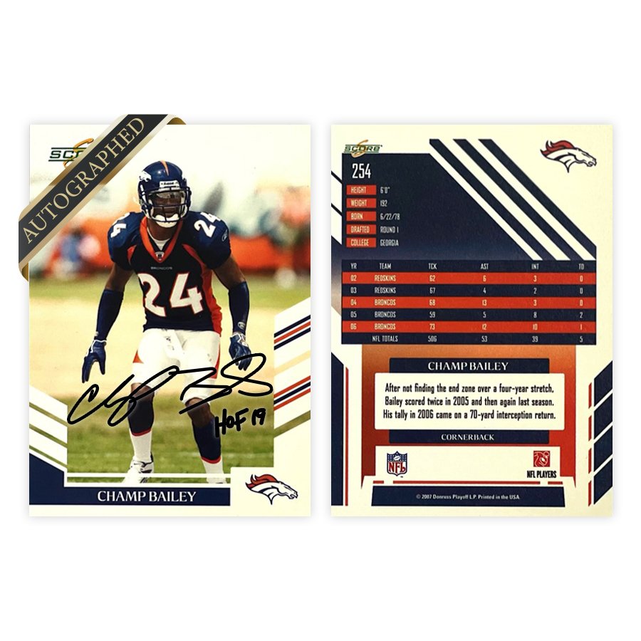 Store — Champ Bailey