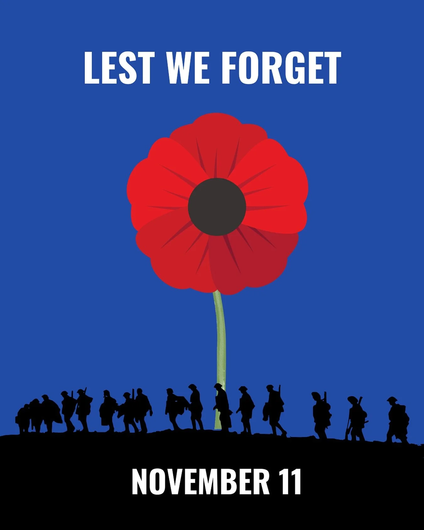 Today, we pause to honour the courage and sacrifice of those who served, and continue to serve, for the freedoms we enjoy every day.

Their bravery built the foundation for the communities we live in, and their legacy reminds us to live with gratitud
