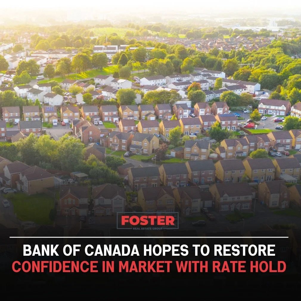 The Bank of Canada announced another rate hold today, keeping the overnight rate at 2.25%. While the headlines can feel overwhelming, the big takeaway is this: stability is starting to return.

For months, Canadians have been feeling the weight of un