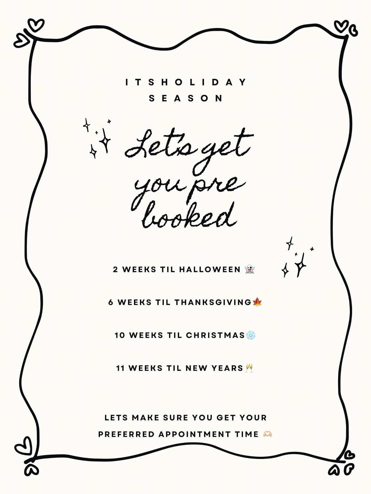 Ensure beautiful hair for all your holiday activities 💫 click the link in the bio to book your appointments til the end of the year!💌