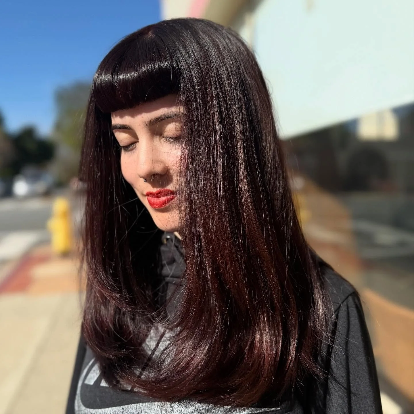 Deep, Rich cherry Cola for this Cutie🍒