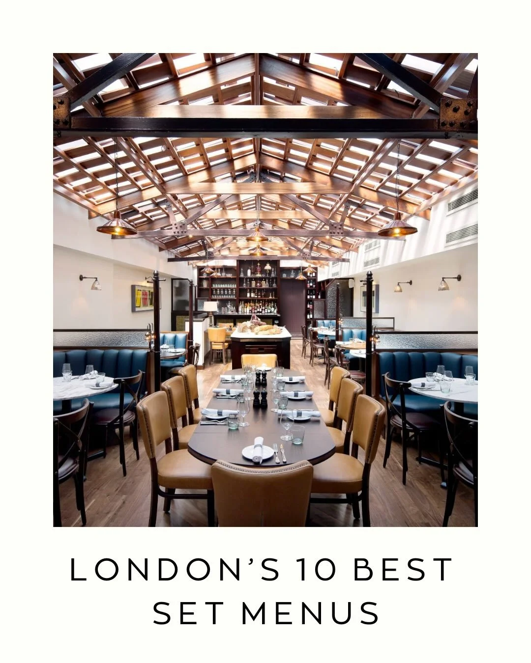 Swipe for 10 London set menus worth booking this December &mdash; fixed prices, seasonal plates and zero decision fatigue.

Perfect for:
&rarr; Pre-theatre dinners
&rarr; Family meals that still feel grown-up
&rarr; Long lunches worth arranging child