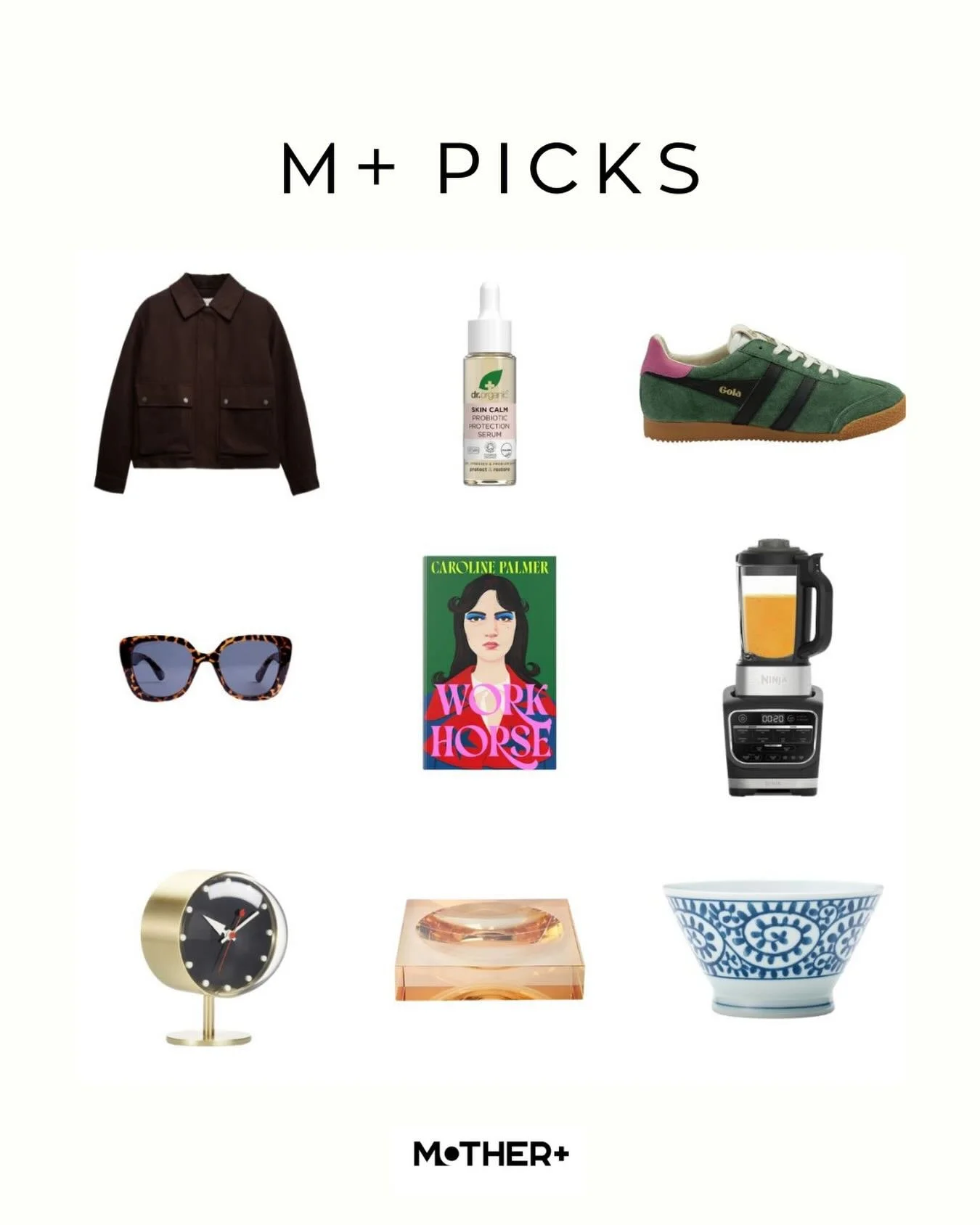 This week&rsquo;s M+ Picks 💫

We&rsquo;ve got comfort, culture and self care wrapped up.
From the book you won&rsquo;t want to put down to a gorgeous layering jacket as well as beauty and home accessories, it&rsquo;s about slowing down and finding j