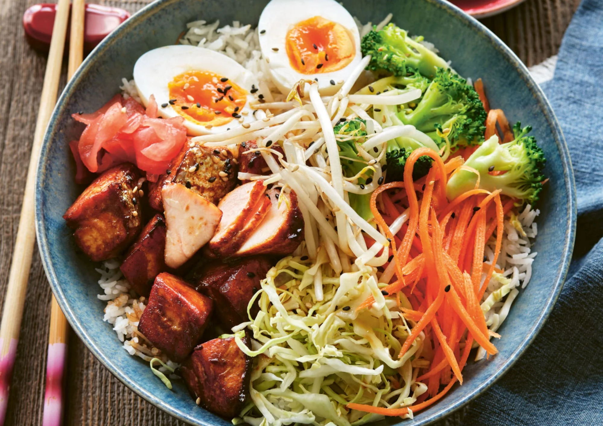 This 20-Minute Sticky Salmon Rice Bowl Is Our New Midweek Go-To dish