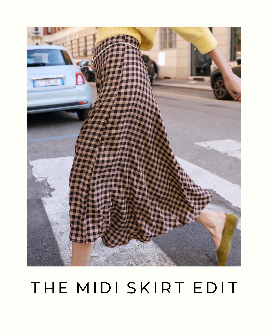 8 MIDI SKIRTS THAT WORK WITH EVERYTHING 💫

If there is one piece quietly doing all the work this season, it is the midi skirt. Easy with trainers and a knit for weekday mornings, polished with a blazer for work, or paired with sandals on warmer days