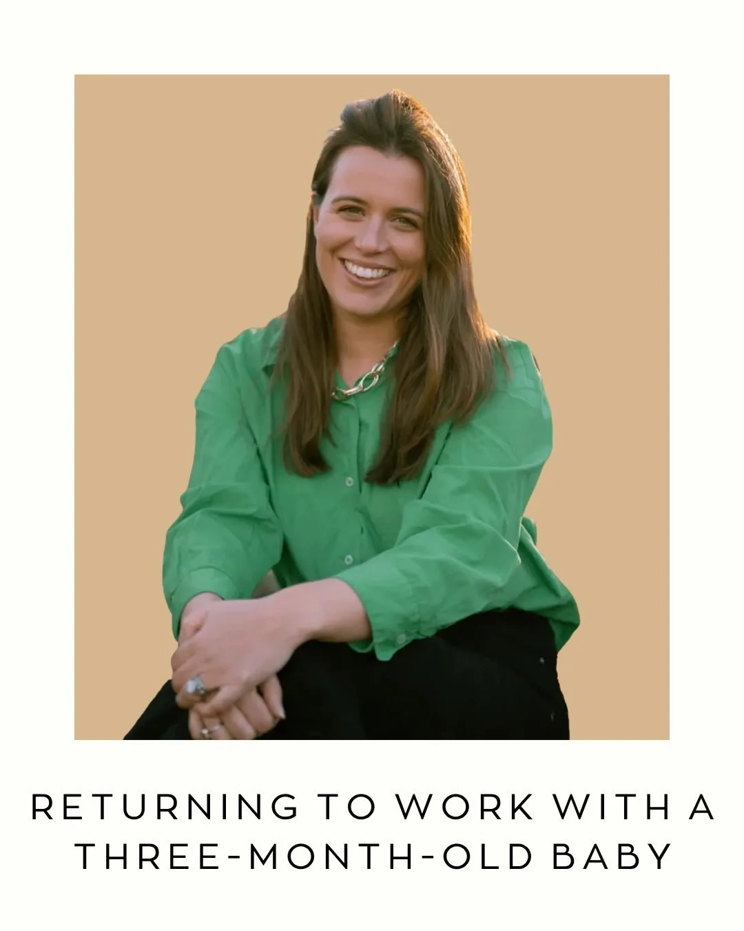 For Maternal Mental Health Week, we wanted to share this piece that sparked a lot of conversation in our inbox.

Tallie Hopkins co founder of @ilovepear__ writes honestly about returning to work with a three-month-old baby, why shared parental leave 