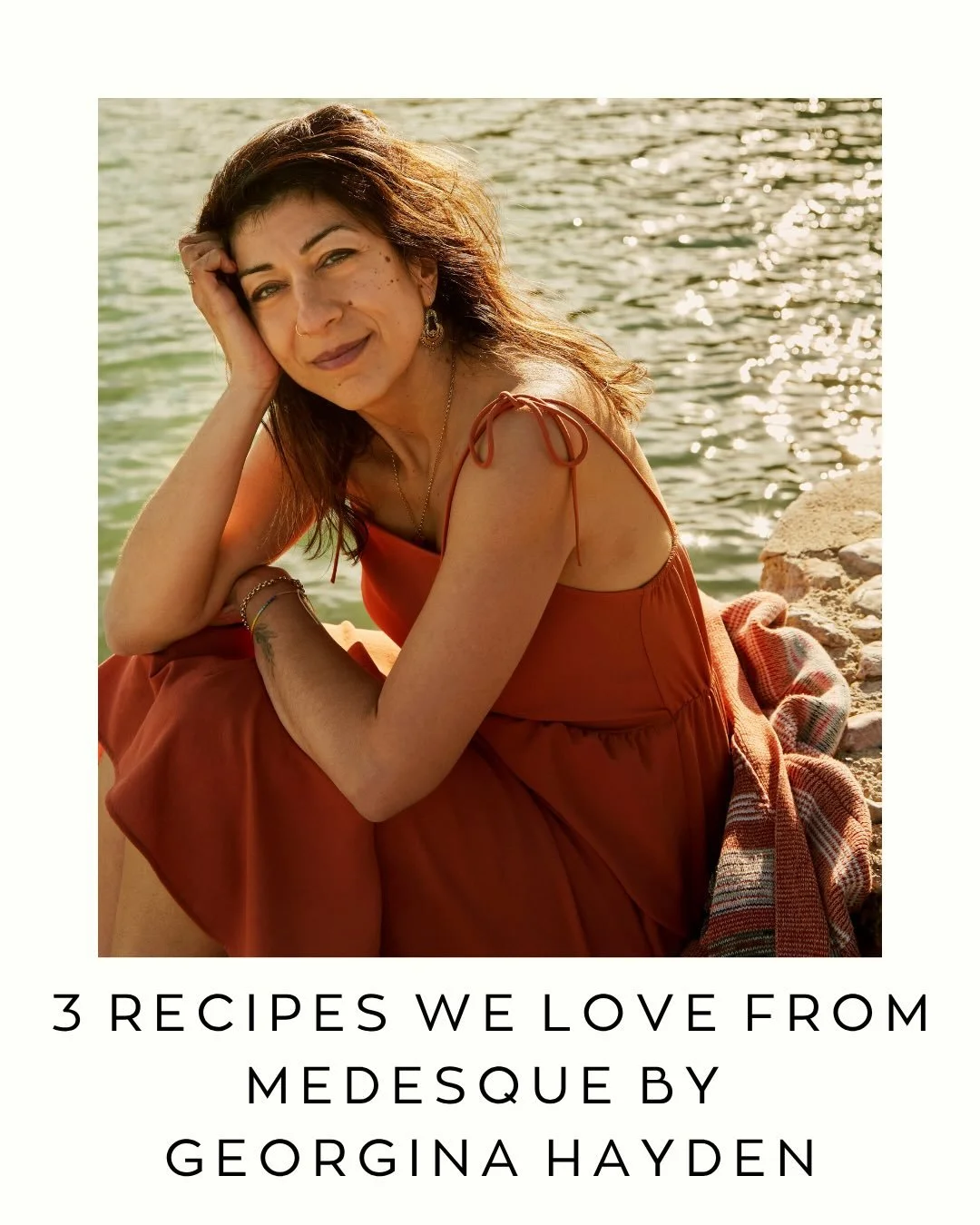 Our new favourite cookbook 💫

This is the kind of cookbook you immediately start cooking from and dream of summer in the med.

We&rsquo;ve shared 3 recipes we love from MEDesque by @georginahayden on The M+ Edit, including a one-pan moussaka, a roas