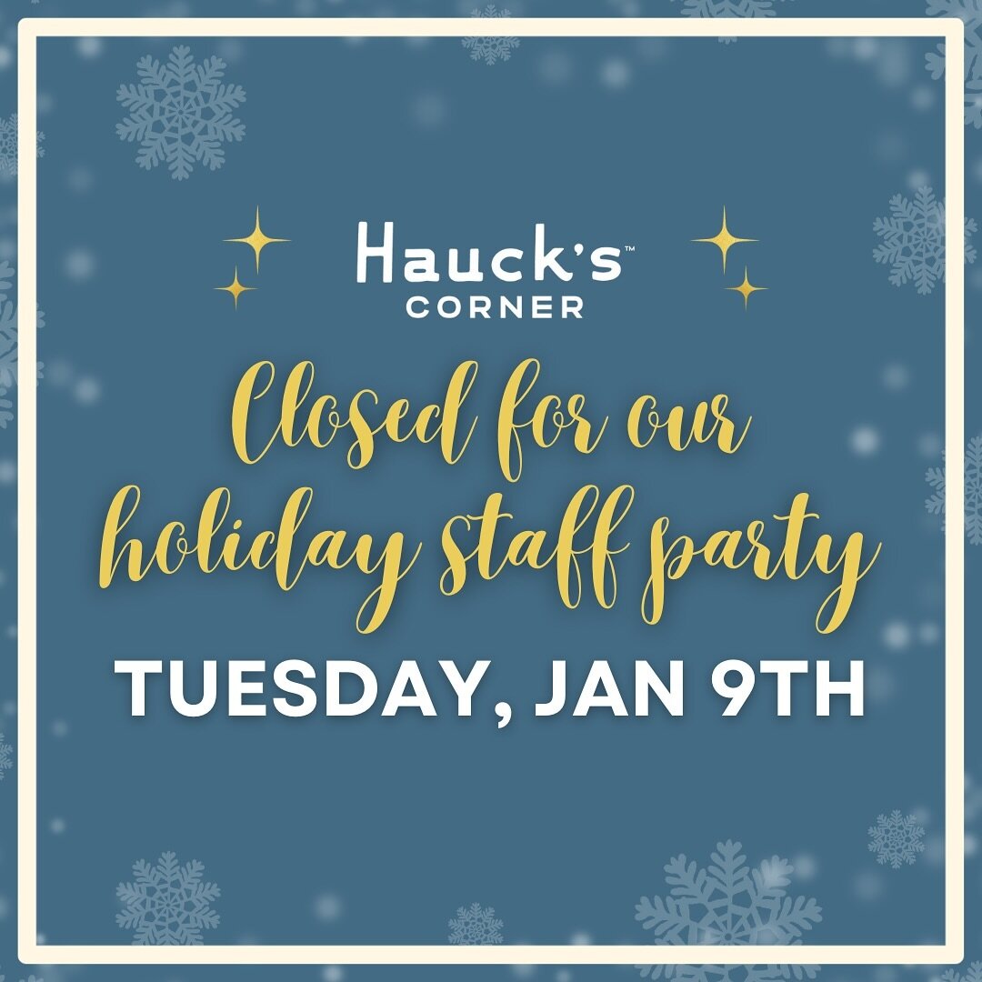We will be closed next Tuesday so we can celebrate the Holidays with our beloved staff by singing our hearts with our friends over at @noraebar.