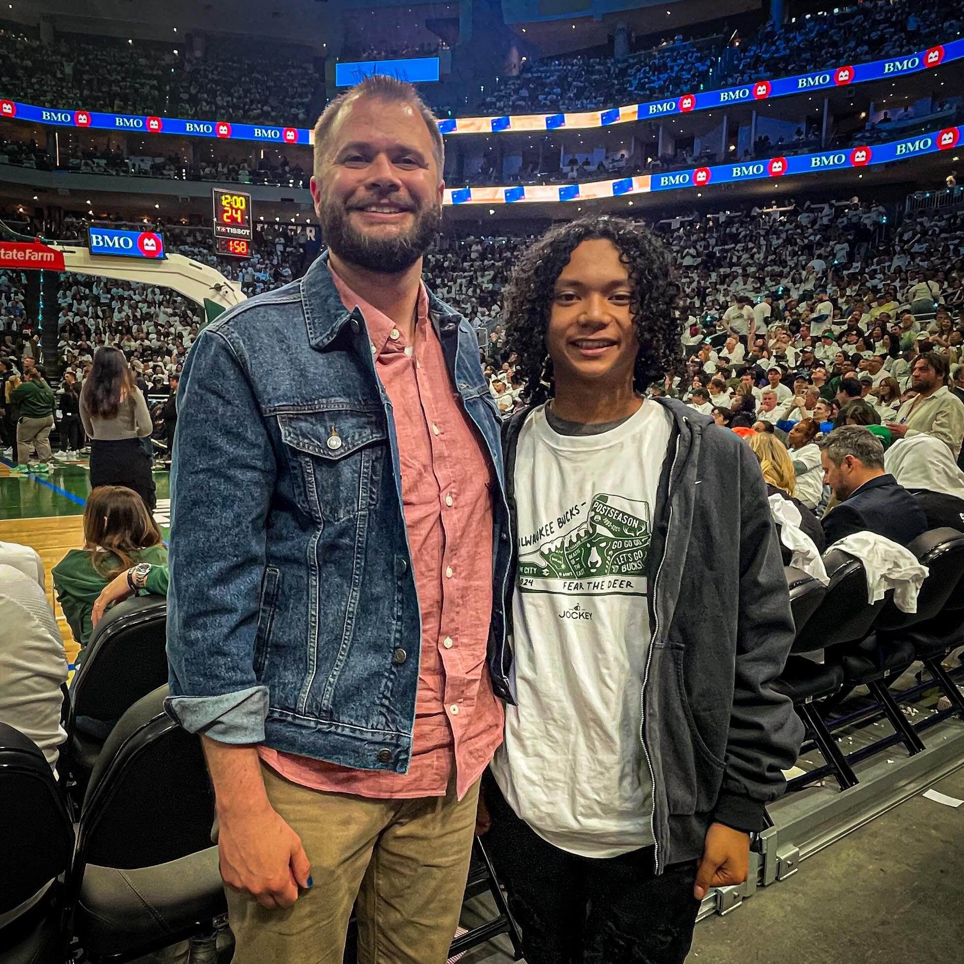 We promised our high school student-athletes we&rsquo;d take them to the NBA game of their choice if they achieved a 4.0 in any semester. Congrats to Ivan for achieving a 4.429 GPA and currently sitting in the top 10 of his class! He wisely chose to 