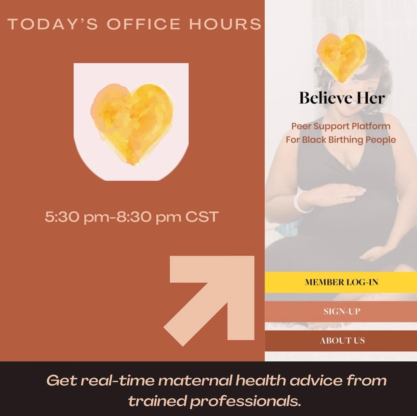 Have questions related to maternal health? Download the #BelieveHerApp today and get the support you need from our trained ambassadors. 

#maternalhealthequity4all
#shalonslegacy
#takethevow
#4shalon
#blackmaternalhealth
#blackmaternalmortality