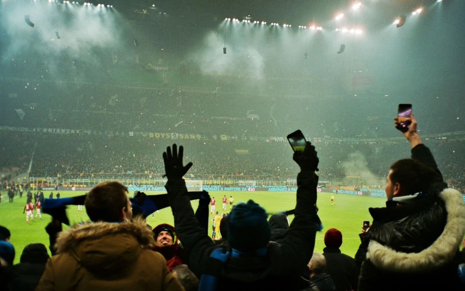 NSS: At San Siro stadium for the Milan derby: Inter vs AC Milan